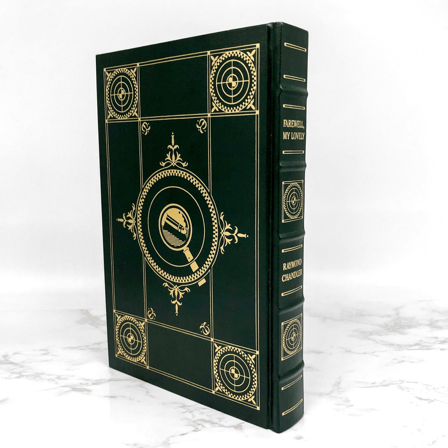 Farewell My Lovely by Raymond Chandler [THE FRANKLIN LIBRARY] 1987 • Rare Edition!