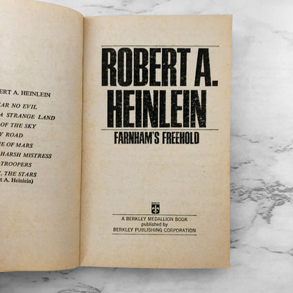 Farnham's Freehold by Robert Heinlein [1971 PAPERBACK]
