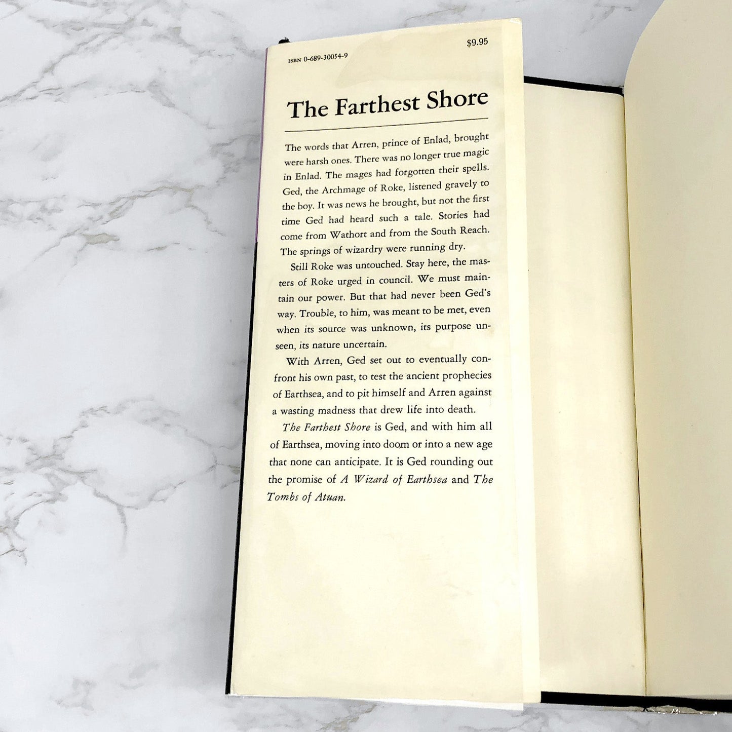 The Farthest Shore by Ursula K. Le Guin [FIRST EDITION] 1980 • Atheneum • Earthsea #3