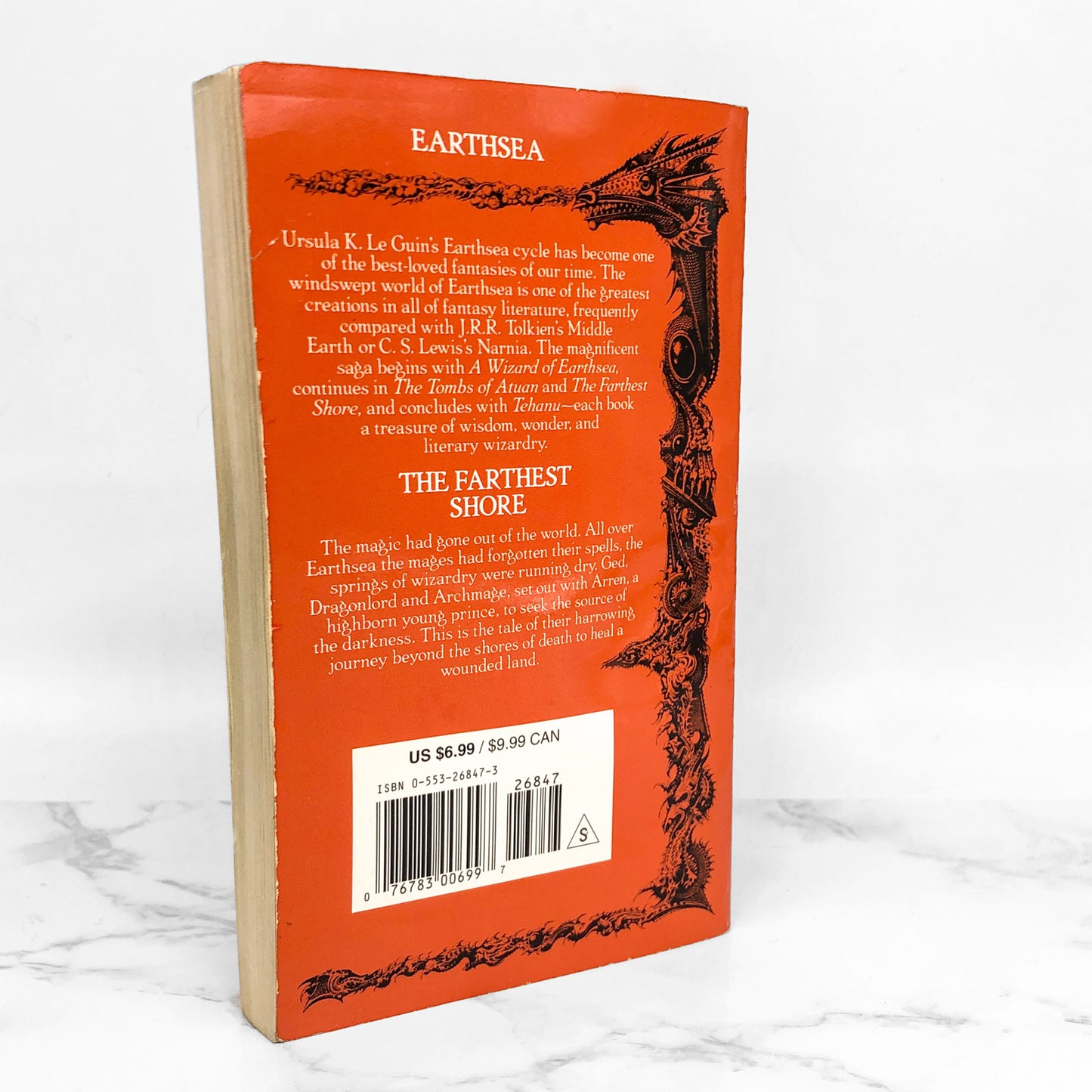 The Farthest Shore by Ursula K. Le Guin [1975 PAPERBACK] Earthsea #3