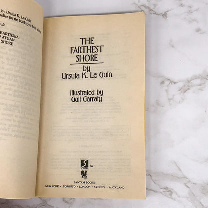 The Farthest Shore by Ursula K. Le Guin [1975 PAPERBACK] Earthsea #3