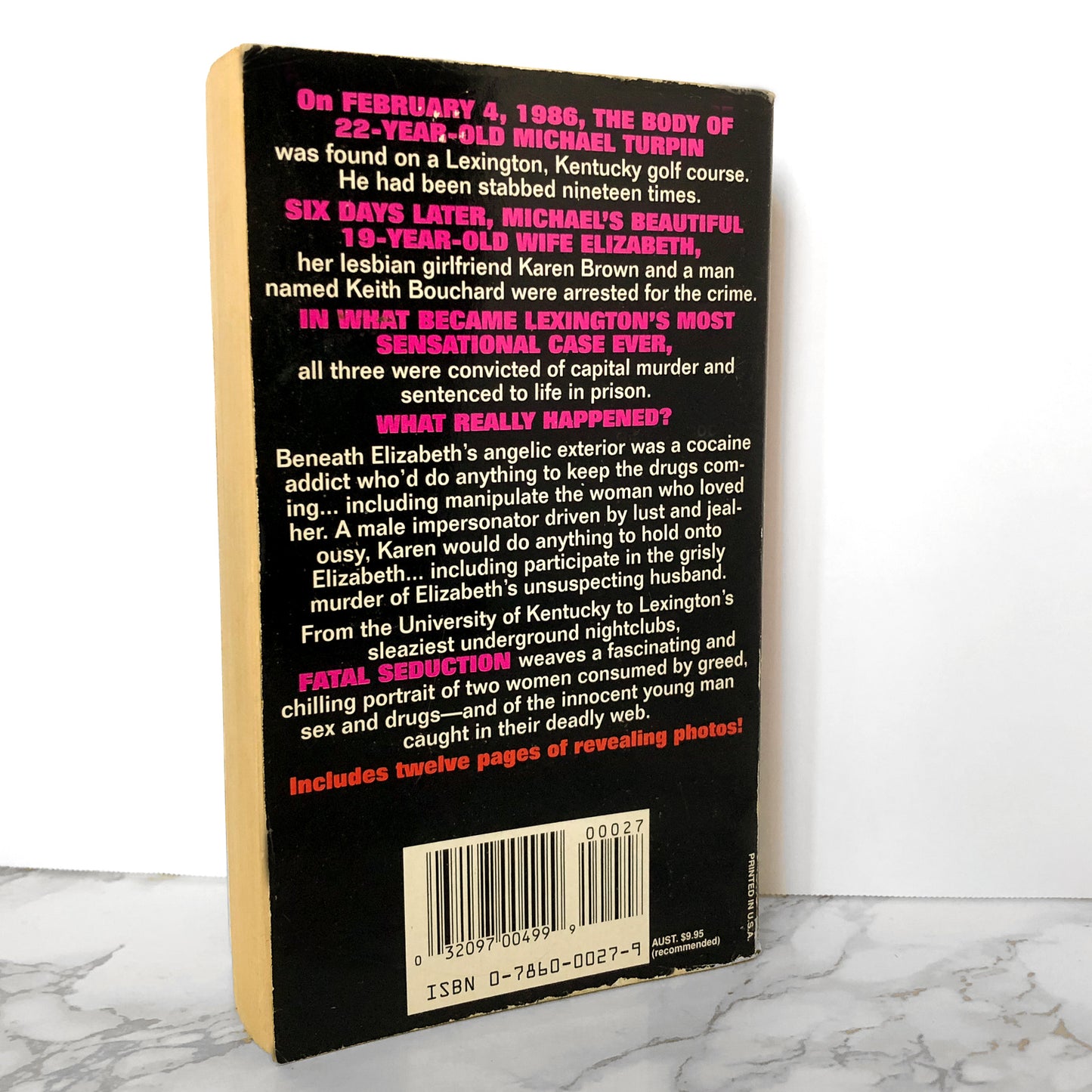 Fatal Seduction by Rena Vicini [FIRST EDITION / 1994]