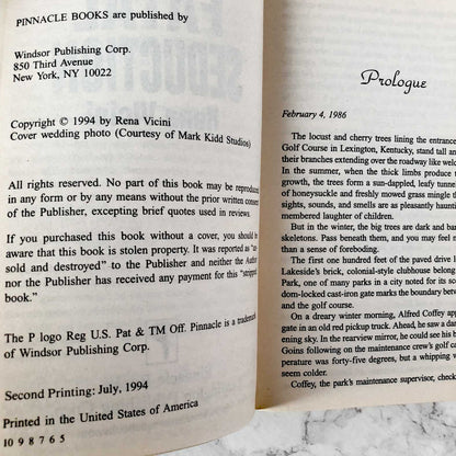 Fatal Seduction by Rena Vicini [FIRST EDITION / 1994]