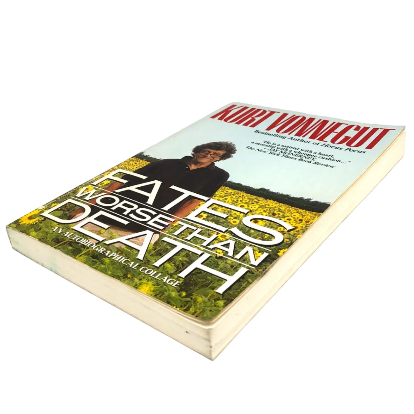 Fates Worse Than Death by Kurt Vonnegut [FIRST PAPERBACK PRINTING] 1992 • Berkley