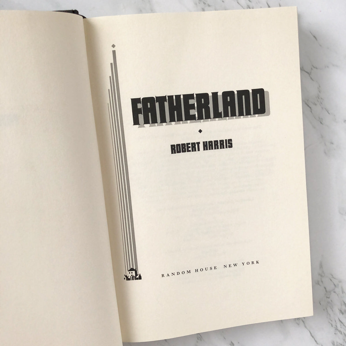 Fatherland by Robert Harris [FIRST EDITION / FIRST PRINTING] - Bookshop Apocalypse