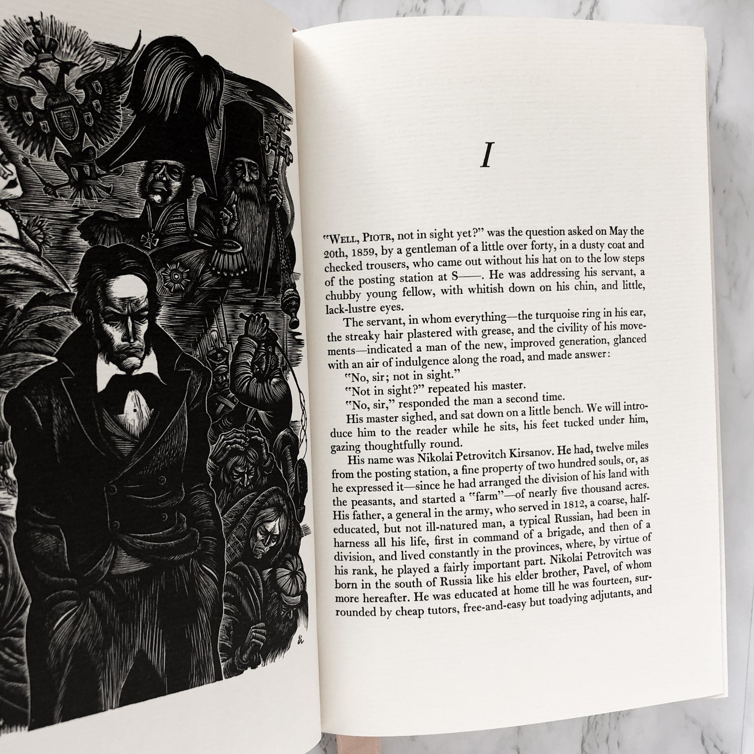 Fathers and Sons by Ivan Turgenev [THE EASTON PRESS / 1977] - Bookshop Apocalypse