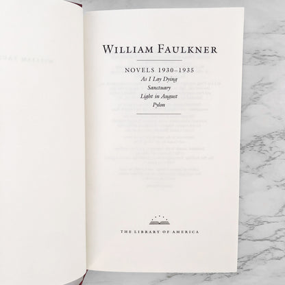 The Novels of William Faulkner [COLLECTOR'S EDITION OMNIBUS] 1984 • Library of America