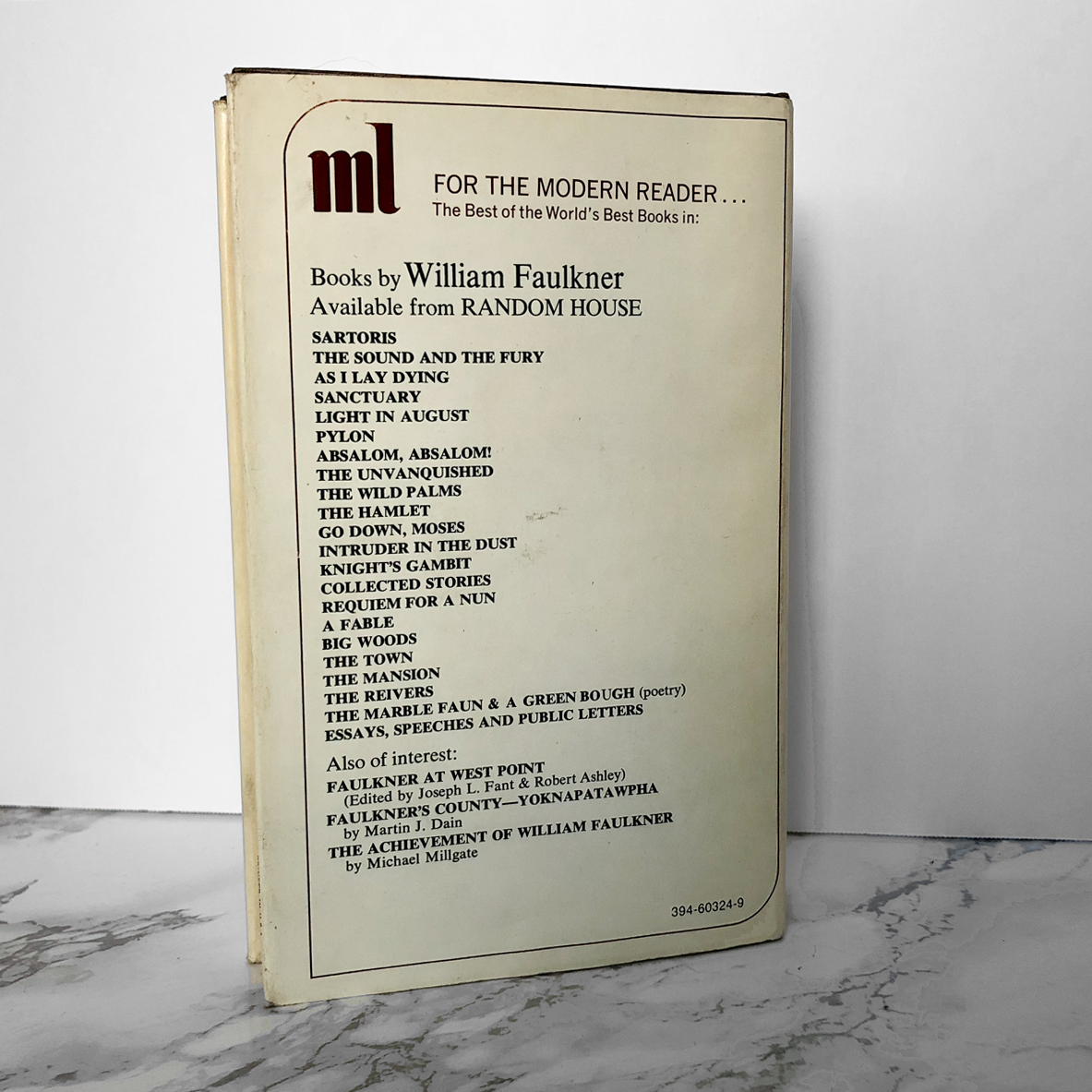 Selected Short Stories of William Faulkner [1961 / MODERN LIBRARY] - Bookshop Apocalypse