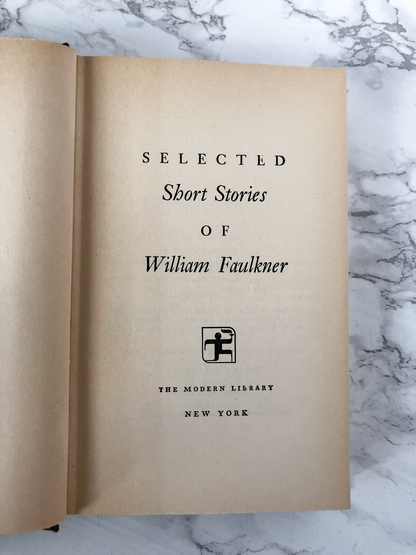 Selected Short Stories of William Faulkner [1961 / MODERN LIBRARY] - Bookshop Apocalypse