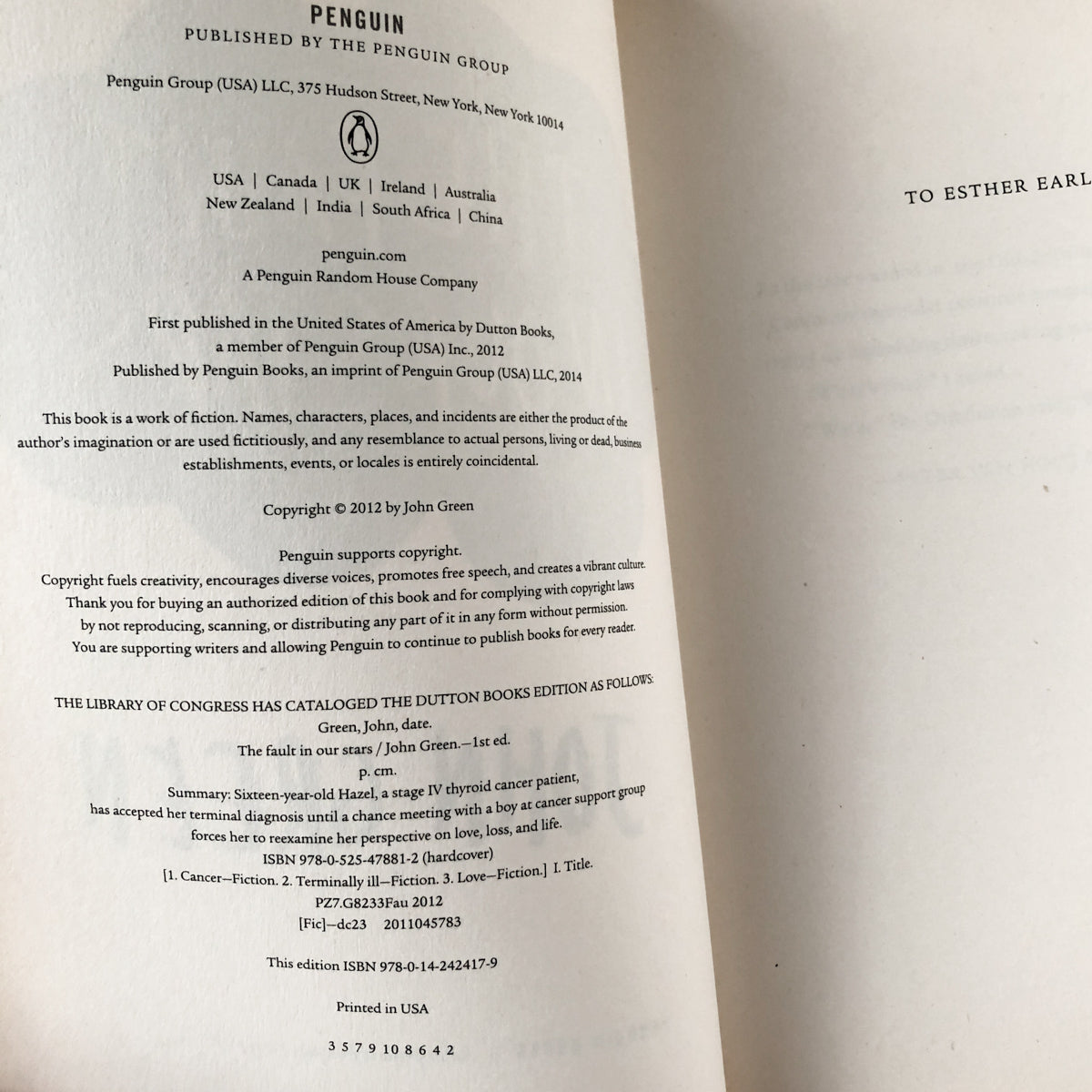 The Fault in Our Stars by John Green [TRADE PAPERBACK] - Bookshop Apocalypse