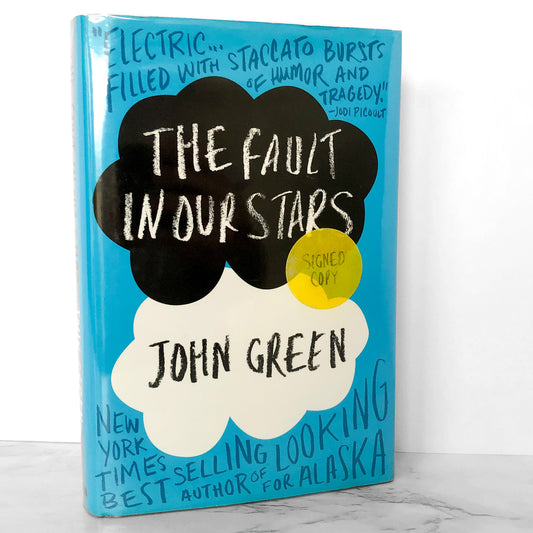 The Fault in Our Stars by John Green SIGNED! [FIRST EDITION / FIRST PRINTING]