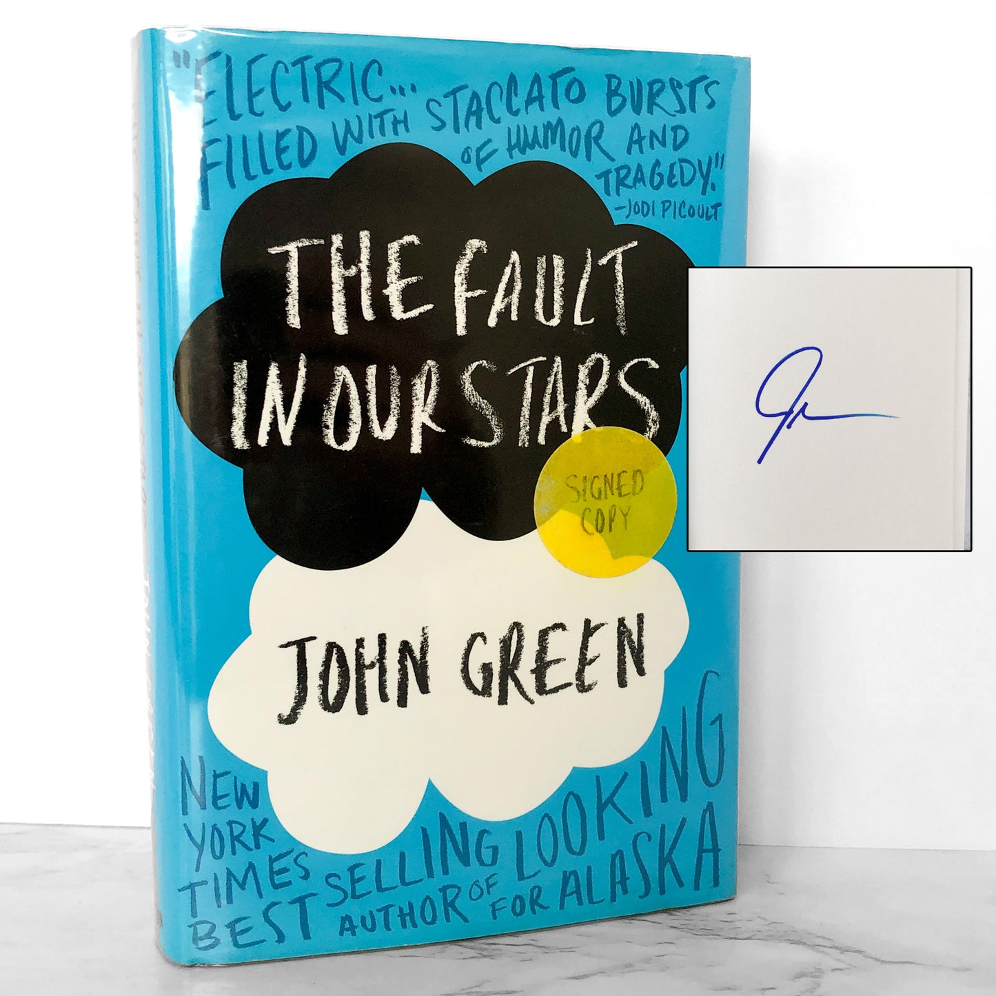 The Fault in Our Stars by John Green SIGNED! [FIRST EDITION / FIRST PRINTING]