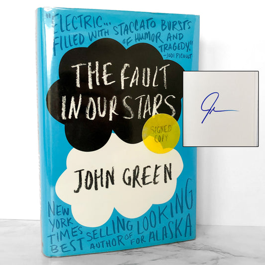 The Fault in Our Stars by John Green SIGNED! [FIRST EDITION / FIRST PRINTING]