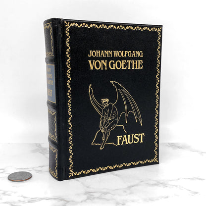 Faust by Johann Wolfgang von Goethe [1986 MINI LEATHER-BOUND HARDCOVER]