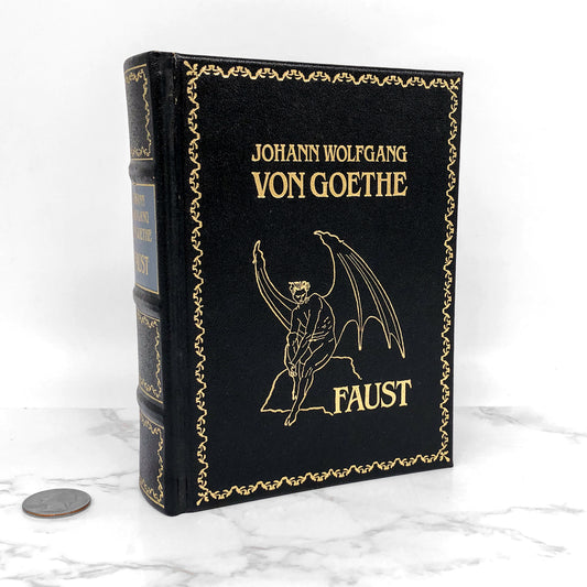 Faust by Johann Wolfgang von Goethe [1986 MINI LEATHER-BOUND HARDCOVER]