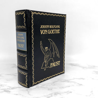 Faust by Johann Wolfgang von Goethe [1986 MINI LEATHER-BOUND HARDCOVER]