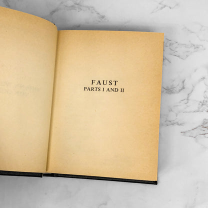 Faust by Johann Wolfgang von Goethe [1986 MINI LEATHER-BOUND HARDCOVER]