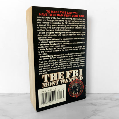 The FBI Most Wanted: An Encyclopedia by Michael & Judy Ann Newton [1993 PAPERBACK]