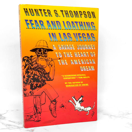 Fear and Loathing in Las Vegas by Hunter S. Thompson [1989 TRADE PAPERBACK]