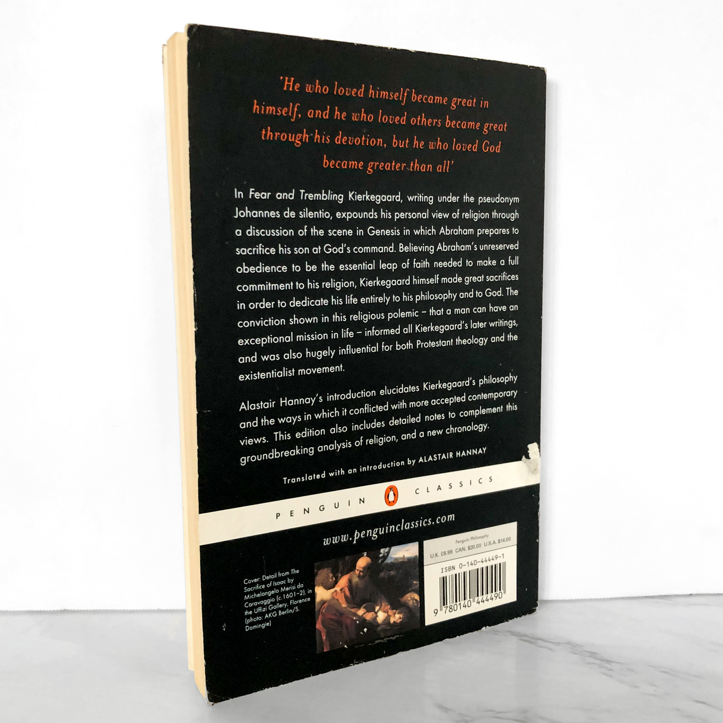 Fear and Trembling by Søren Kierkegaard [PENGUIN TRADE PAPERBACK]