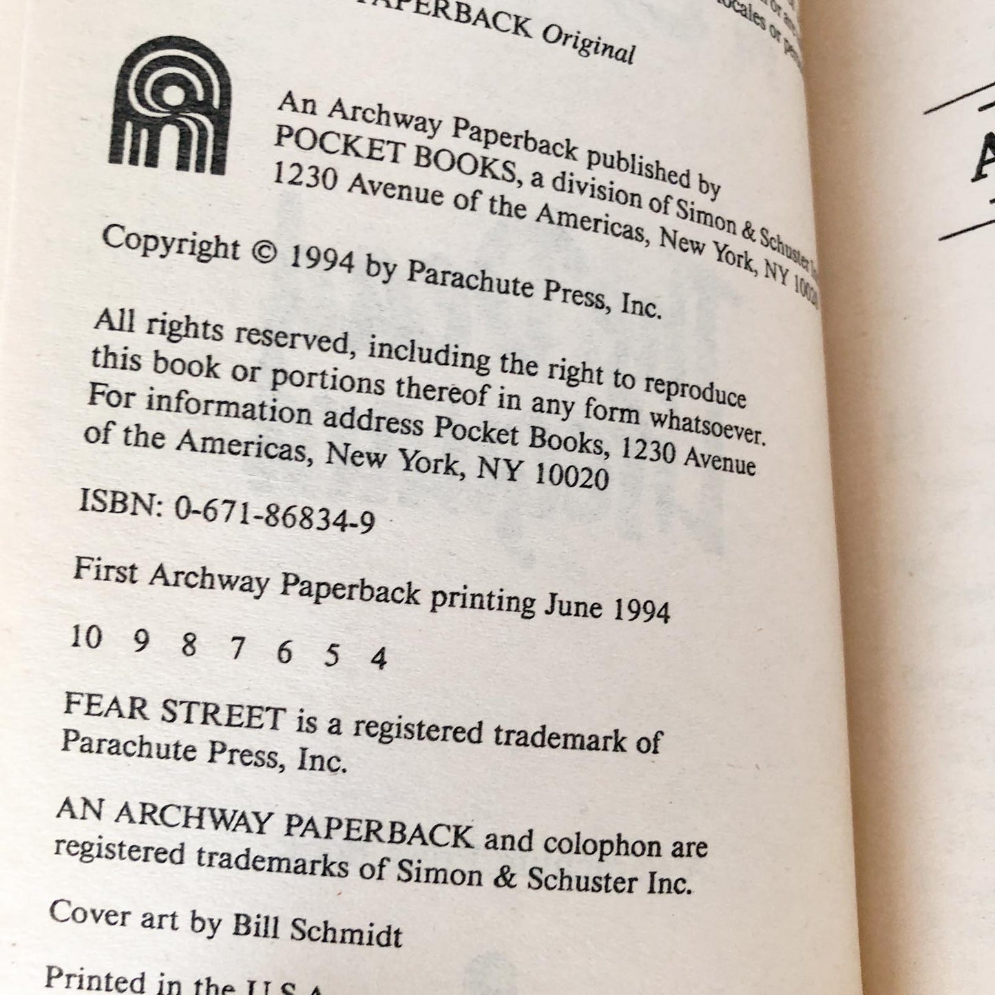 Fear Street: The Dead Lifeguard by R.L. Stine [1994 PAPERBACK]