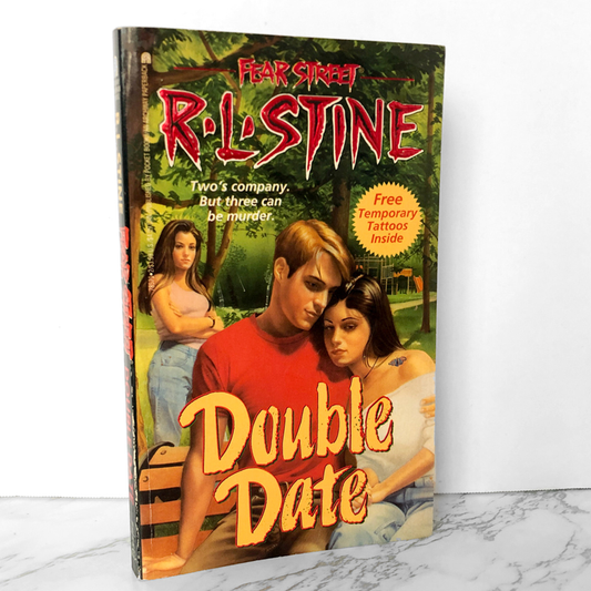 Fear Street #23: Double Date by R.L. Stine w/ Temporary Tattoos [1994 PAPERBACK] - Bookshop Apocalypse