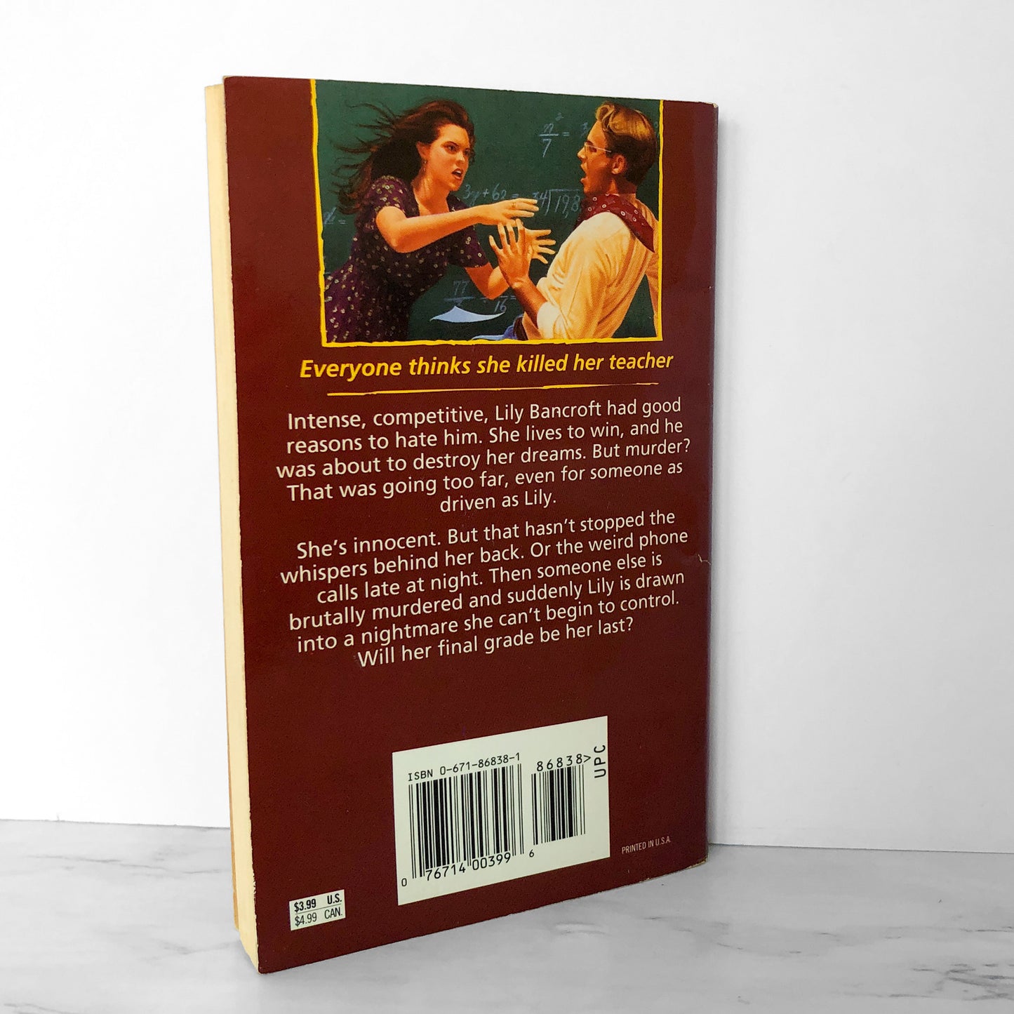 Fear Street #30: Final Grade by R.L. Stine [1995 PAPERBACK]