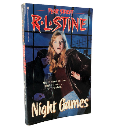 Fear Street #40: Night Games by R.L. Stine [1996 PAPERBACK] - Bookshop Apocalypse