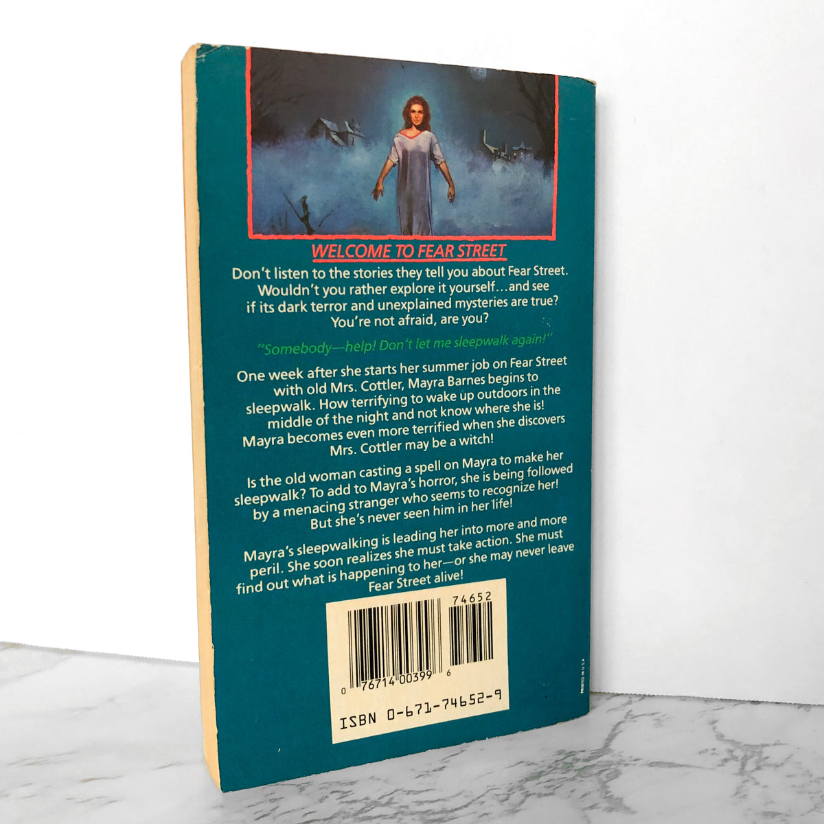 Fear Street #6: The Sleepwalker by R.L. Stine [1990 PAPERBACK] - Bookshop Apocalypse