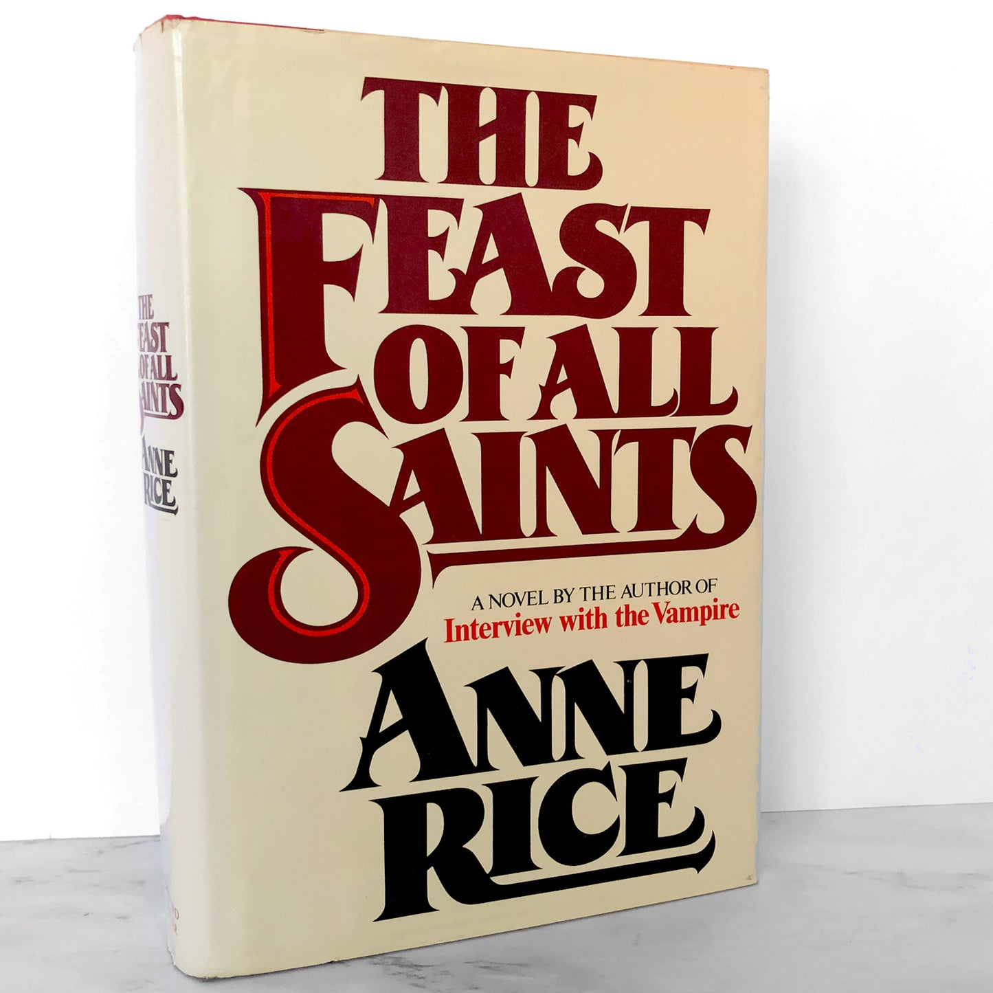 The Feast of All Saints by Anne Rice [FIRST EDITION / FIRST PRINTING] 1979