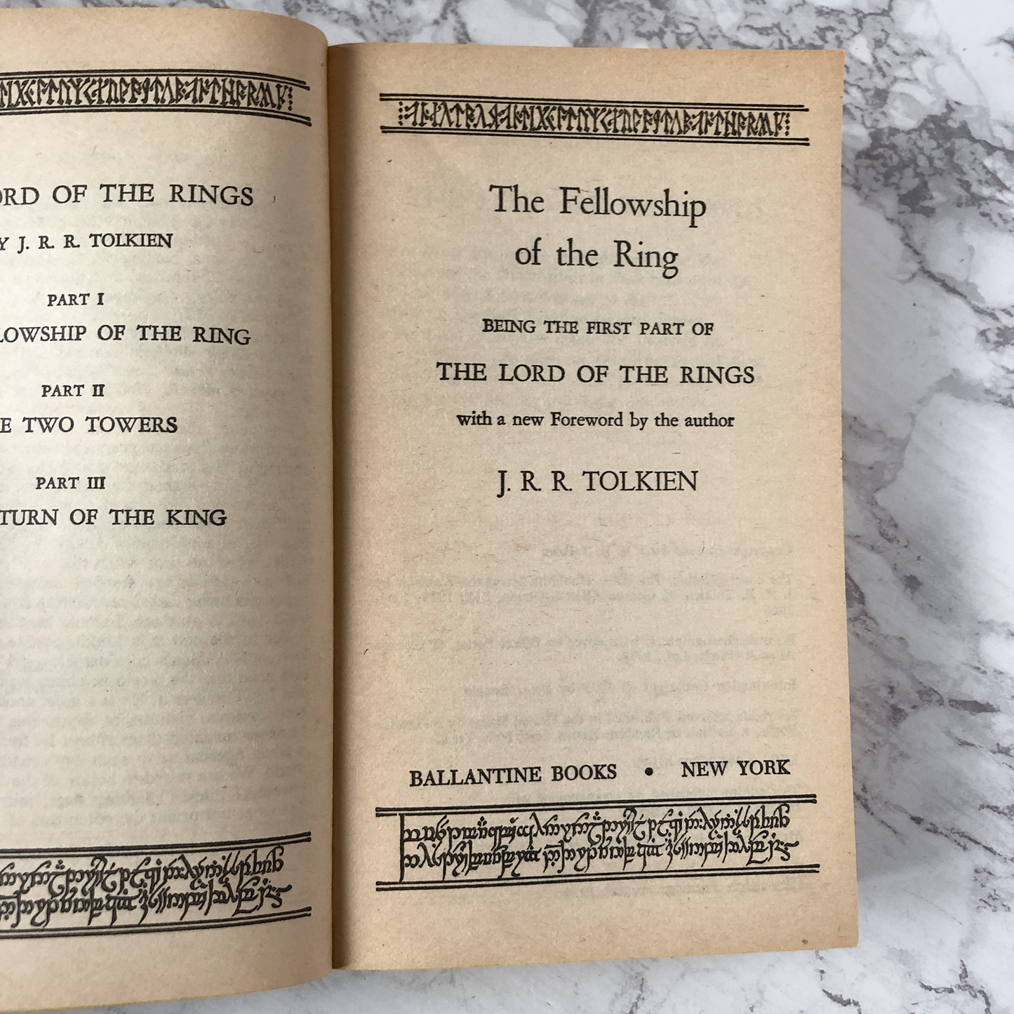 The Fellowship of the Ring by J.R.R. Tolkien [LORD OF THE RINGS #1] - Bookshop Apocalypse