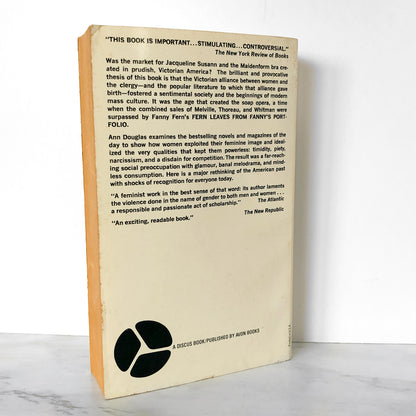 The Feminization of American Culture by Ann Douglas [1978 PAPERBACK]