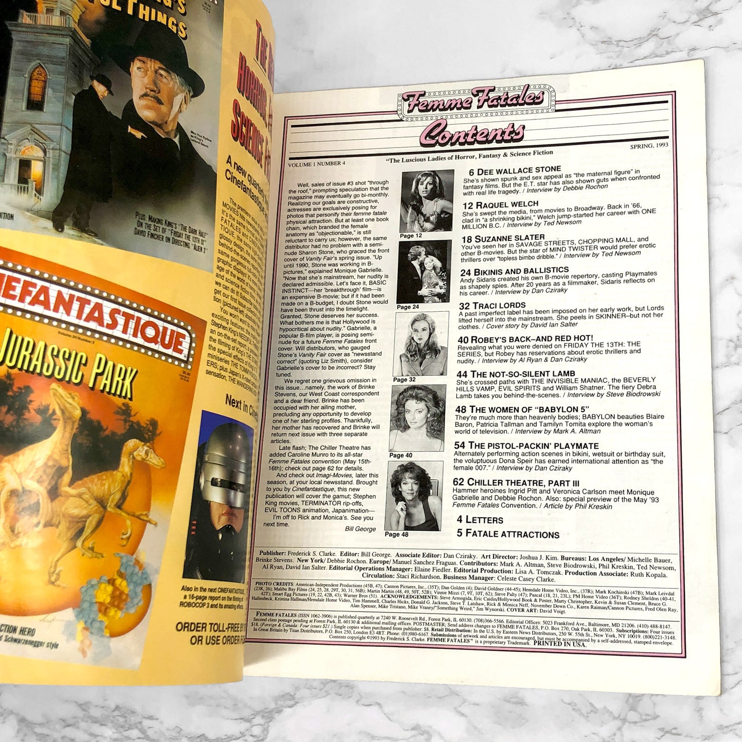 FEMME FATALES Magazine [Vol. 1 • No. 4 • Spring 1993] • Traci Lords