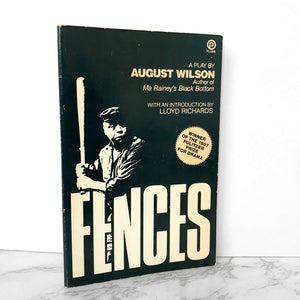 Fences by August Wilson [FIRST PAPERBACK EDITION / 1986] - Bookshop Apocalypse