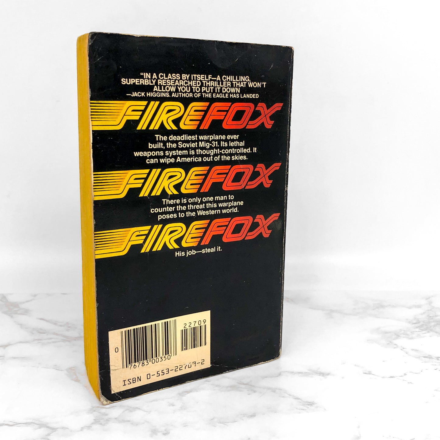 Firefox by Craig Thomas [1982 PAPERBACK] Movie Tie-in Cover
