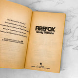 Firefox by Craig Thomas [1982 PAPERBACK] Movie Tie-in Cover