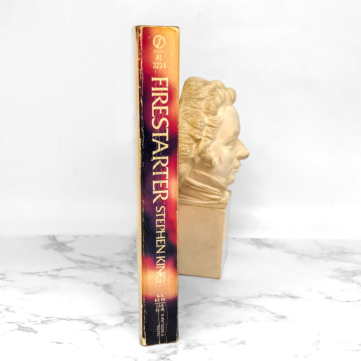 Firestarter by Stephen King [MOVIE TIE-IN PAPERBACK] 1984