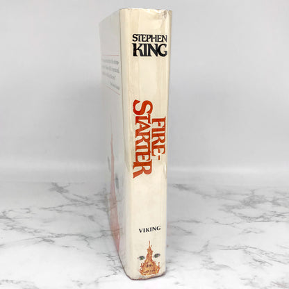 Firestarter by Stephen King [FIRST BOOK CLUB EDITION] 1980 • Full-Sized / Cloth-Bound