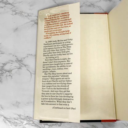 Firestarter by Stephen King [FIRST BOOK CLUB EDITION] 1980 • Full-Sized / Cloth-Bound