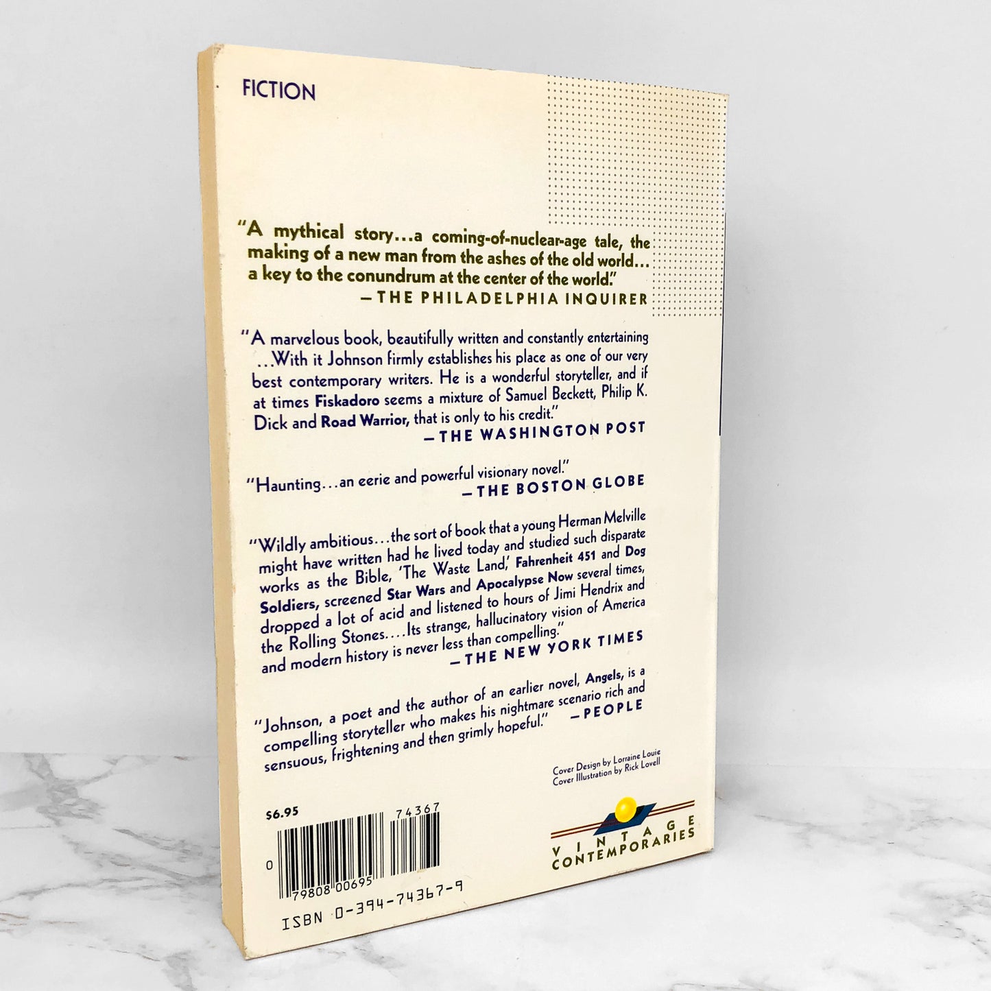 Fiskadoro by Denis Johnson [1986] FIRST PAPERBACK EDITION