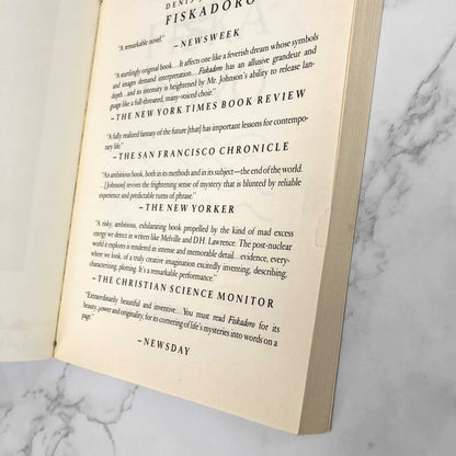 Fiskadoro by Denis Johnson [1986] FIRST PAPERBACK EDITION