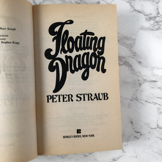 Floating Dragon by Peter Straub [1984 PAPERBACK] - Bookshop Apocalypse