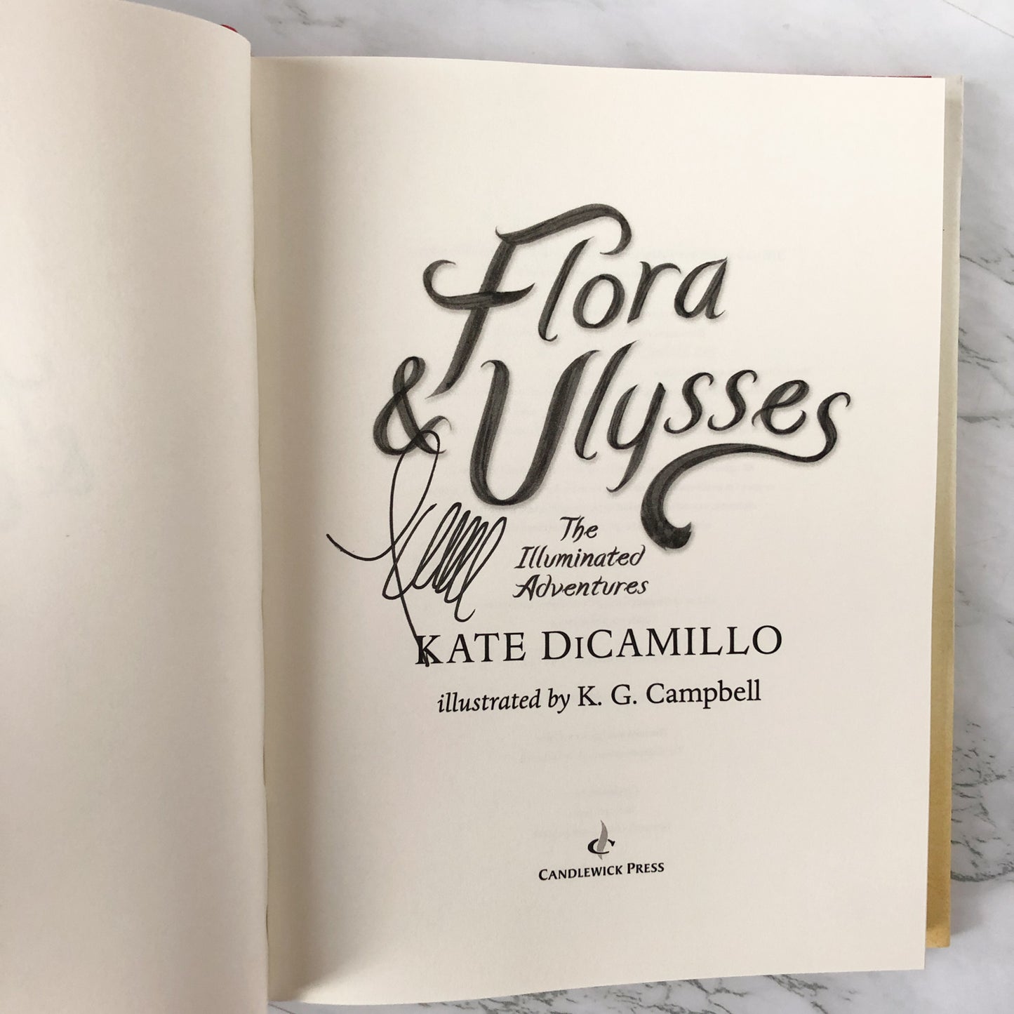 Flora & Ulysses: The Illumintated Adventures by Kate DiCamillo [SIGNED FIRST EDITION / FIRST PRINTING] - Bookshop Apocalypse