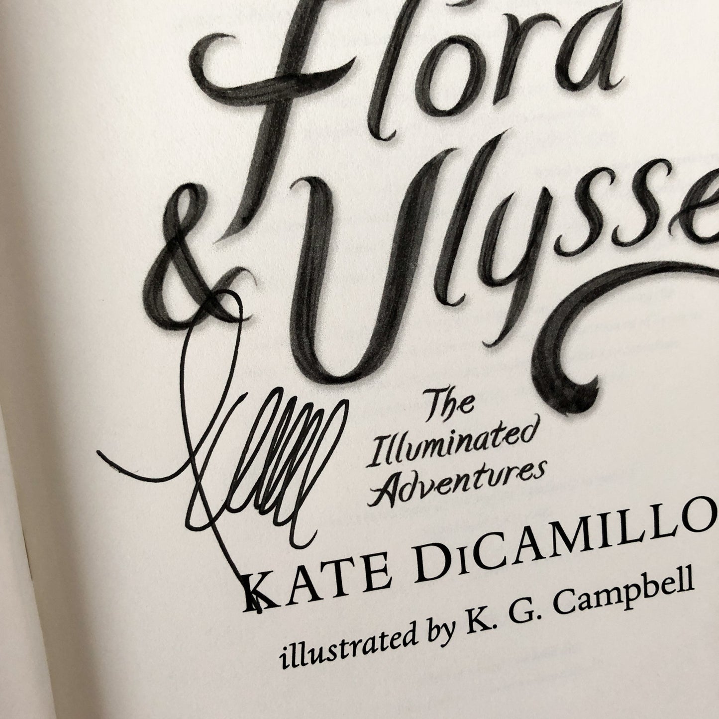 Flora & Ulysses: The Illumintated Adventures by Kate DiCamillo [SIGNED FIRST EDITION / FIRST PRINTING] - Bookshop Apocalypse