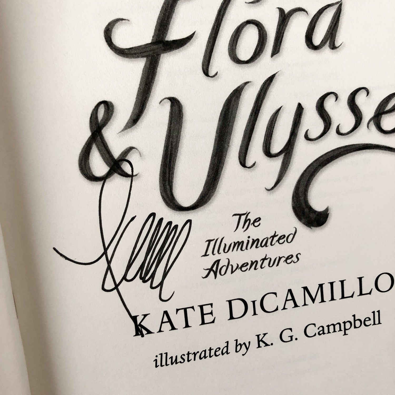 Flora & Ulysses: The Illumintated Adventures by Kate DiCamillo [SIGNED FIRST EDITION / FIRST PRINTING] - Bookshop Apocalypse