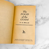The Food of the Gods by H.G. Wells [1965 PAPERBACK]