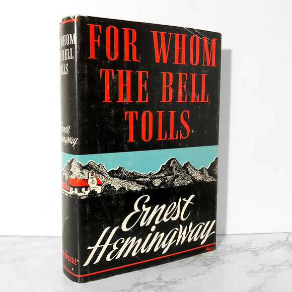 For Whom the Bell Tolls by Ernest Hemingway [FIRST EDITION FACSIMILE 1968] - Bookshop Apocalypse