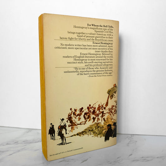For Whom the Bell Tolls by Ernest Hemingway [1976 PAPERBACK] - Bookshop Apocalypse