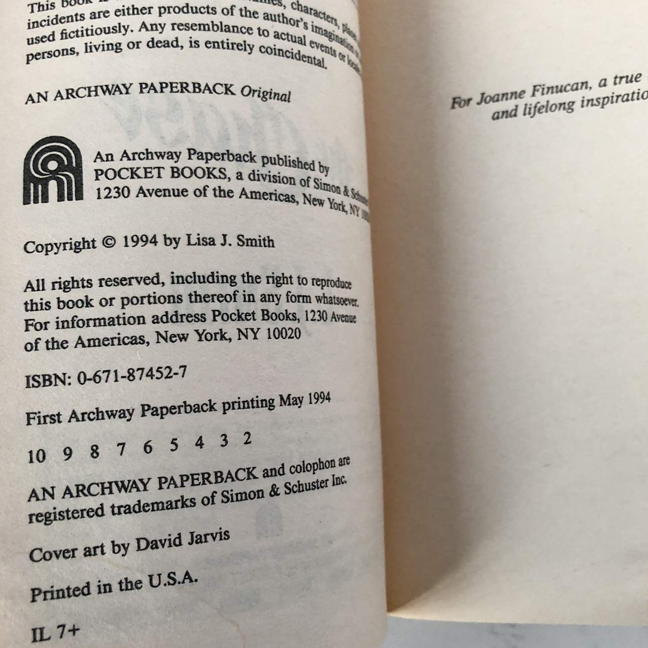 The Forbidden Game Vol II: The Chase by L.J. Smith [FIRST EDITION] - Bookshop Apocalypse