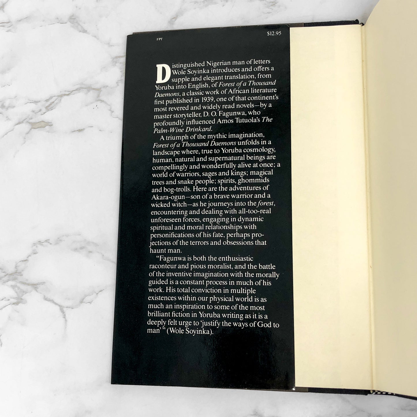 Forest of a Thousand Daemons: A Hunter's Saga by D.O. Fagunwa [U.S. FIRST EDITION] 1983